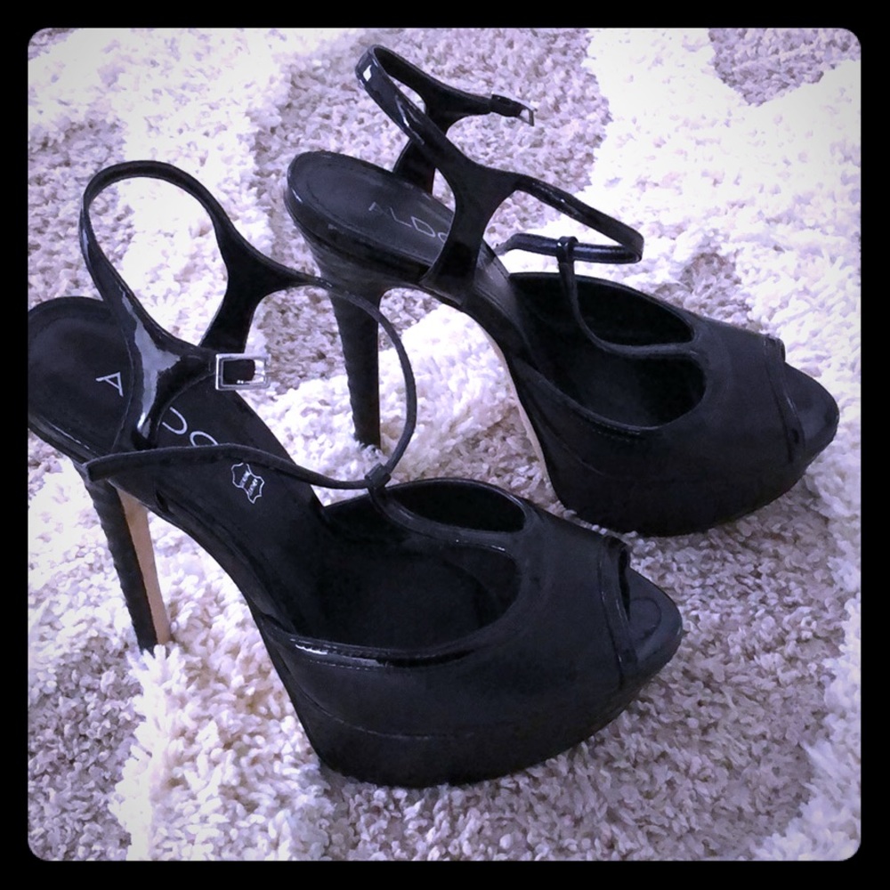 Black heels